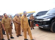 Perdana, Pemprov Papua Selatan Gelar Apel Kendaraan Dinas untuk Tertibkan Aset