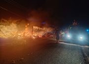 Kebakaran Hebohkan Warga Ngguti Bob, Kerugian Capai Ratusan Juta Rupiah  ‎