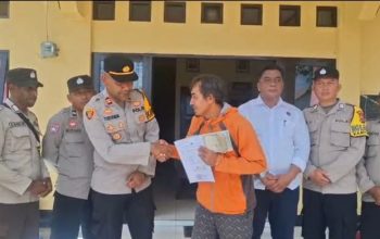 Kerja Cepat Polisi, Motor CRF Milik Warga Ditemukan dan Dikembalikan