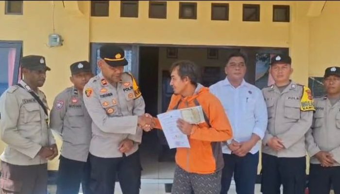 Kerja Cepat Polisi, Motor CRF Milik Warga Ditemukan dan Dikembalikan