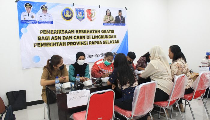 CKG Papua Selatan Diperluas ke Kantor Gubernur, ASN Jadi Target Percepatan Layanan Kesehatan  ‎