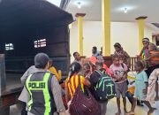 Warga Tinggalkan Kampung Demi Keamanan, Polres Boven Digoel Berikan Layanan Kesehatan dan Trauma Healing  ‎