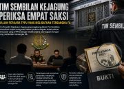 Tim Sembilan Kejagung Periksa Empat Saksi dalam Perkara TPPU yang Melibatkan Tersangka FA