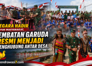 Negara Hadir Jembatan Garuda Resmi Dibuka