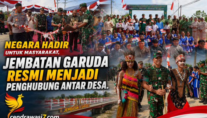 Negara Hadir Jembatan Garuda Resmi Dibuka