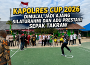Kapolres Cup 2026 Dimulai, Jadi Ajang Silaturahmi dan Adu Prestasi Sepak Takraw