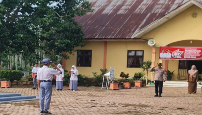 Polisi Ingatkan Pelajar SMA Negeri 1 Nisam Antara Jauhi Kenakalan Remaja dan Bullying