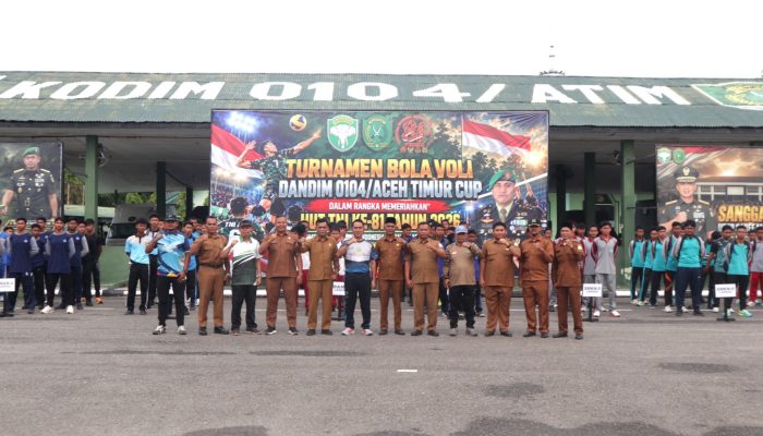HUT Ke-81 TNI Jadi Momentum Pembinaan Generasi Muda Lewat Turnamen Voli Pelajar
