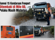 Konvoi 15 Kendaraan Freeport Ditembaki di Mile 60, Pelaku Masih Misterius