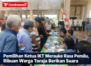 Pemilihan Ketua IKT Merauke Rasa Pemilu, Ribuan Warga Toraja Berikan Suara