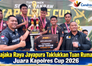 Rajaka Raya Jayapura Taklukkan Tuan Rumah, Juara Kapolres Cup 2026