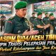 Kasdim 0104/Aceh Timur Pimpin Tradisi Pelepasan Prajurit, Perkuat Kekeluargaan dan Jiwa Korsa