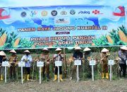 Polisi Peduli Pangan, Polres Aceh Timur Gelar Panen Raya Jagung Kuartal III Tahun 2026