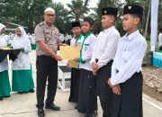 Kapolsek Nurussalam Hadiri Upacara Hari Santri Nasional 2026 di Dayah Insan Qur’ani