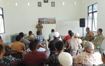 Danramil 09/Nrs Sosialisasikan Penerimaan Prajurit TNI AD, Ajak Kades dan Tomas Dorong Generasi Muda Mengabdi kepada Negara