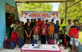 Kepala Suku Imbiri Petrus Masini Ajak Pemuda Papua Jaga Adat, Rawat Persatuan, dan Bangun Kampung Damai