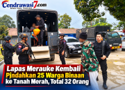Lapas Merauke Kembali Pindahkan 25 Warga Binaan ke Tanah Merah, Total 32 Orang
