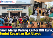 Enam Marga Palang Kantor BBI Kurik, Tuntut Kepastian Hak Ulayat