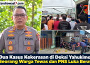 Dua Kasus Kekerasan di Dekai Yahukimo, Seorang Warga Tewas dan PNS Luka Berat  ‎