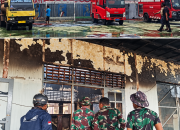 Tim PMK Kodaeral XI Bergerak Bantu Pemadaman di Lapas Merauke  ‎