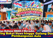 Bulan Bahasa SMAN 2 Merauke, Jaring Bakat Siswa hingga Galang Dana Pembangunan Aula