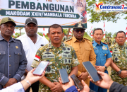 Makodam XXIV/ MT Dibangun di Urumb, Pangdam Janji Perjuangkan Anak-Anak Kampung Sekitar Jadi Prajurit TNI