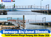 Dermaga Atsj Asmat Dibenahi, Trestel Sementara Ditarget Rampung Akhir Oktober 2026