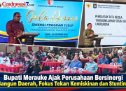 Bupati Merauke Ajak Perusahaan Bersinergi Bangun Daerah, Fokus Tekan Kemiskinan dan Stunting