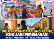Dulu Hutan dan Alang-alang, Kini Jadi Perumahan! Bupati Merauke: Ini Tanda Perubahan