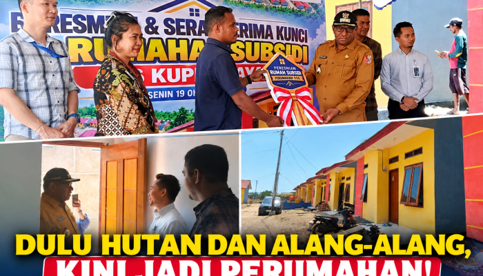 Dulu Hutan dan Alang-alang, Kini Jadi Perumahan! Bupati Merauke: Ini Tanda Perubahan