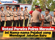 Rotasi Perwira Polres Merauke, Ini Nama-nama Pejabat yang Mendapat Jabatan Baru