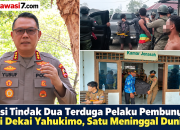 Polisi Tindak Dua Terduga Pelaku Pembunuhan di Dekai Yahukimo, Satu Meninggal Dunia  ‎